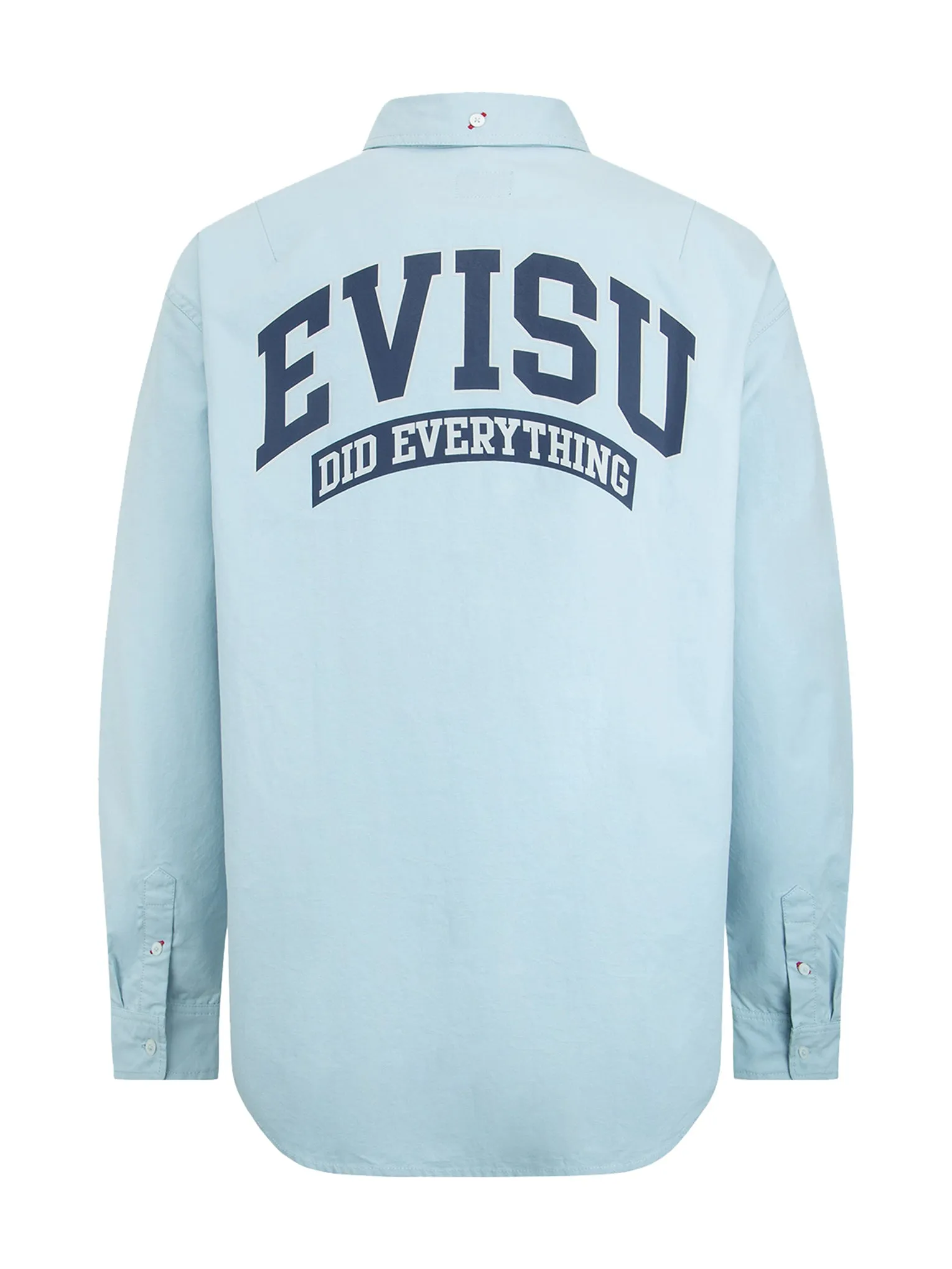 Retro Logo Print Oversized Shirt