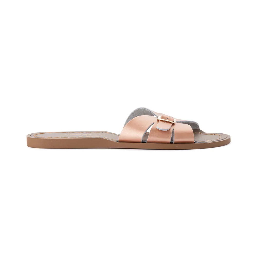 Salt Water Sandals - Adults Classic Slide Rose Gold