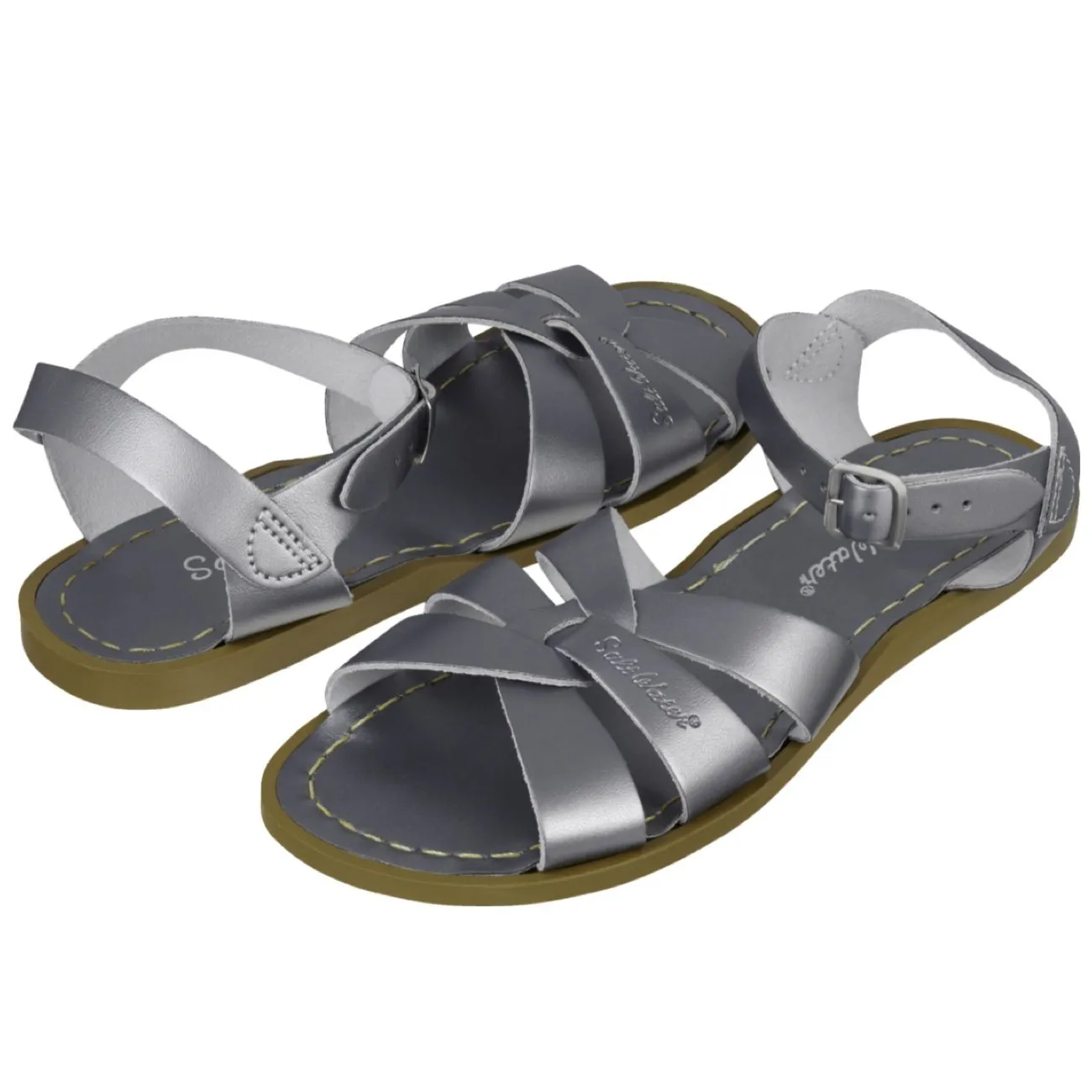 Salt Water Sandals Original Child Pewter