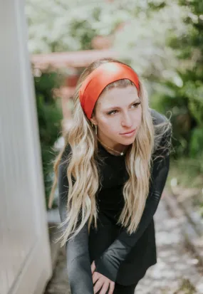 Scarlet Dri Fit Ribbed (non slip) Headband