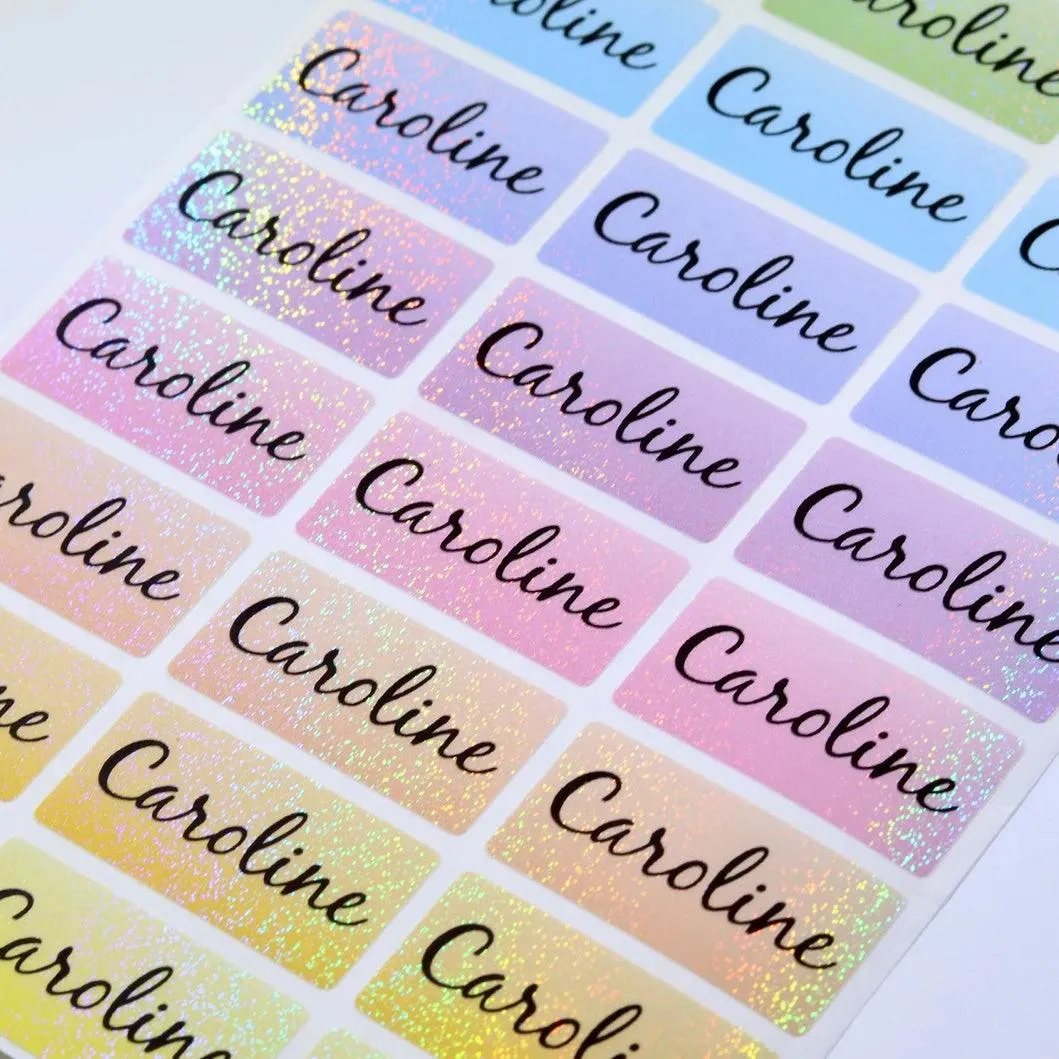 School Name Labels for Kids