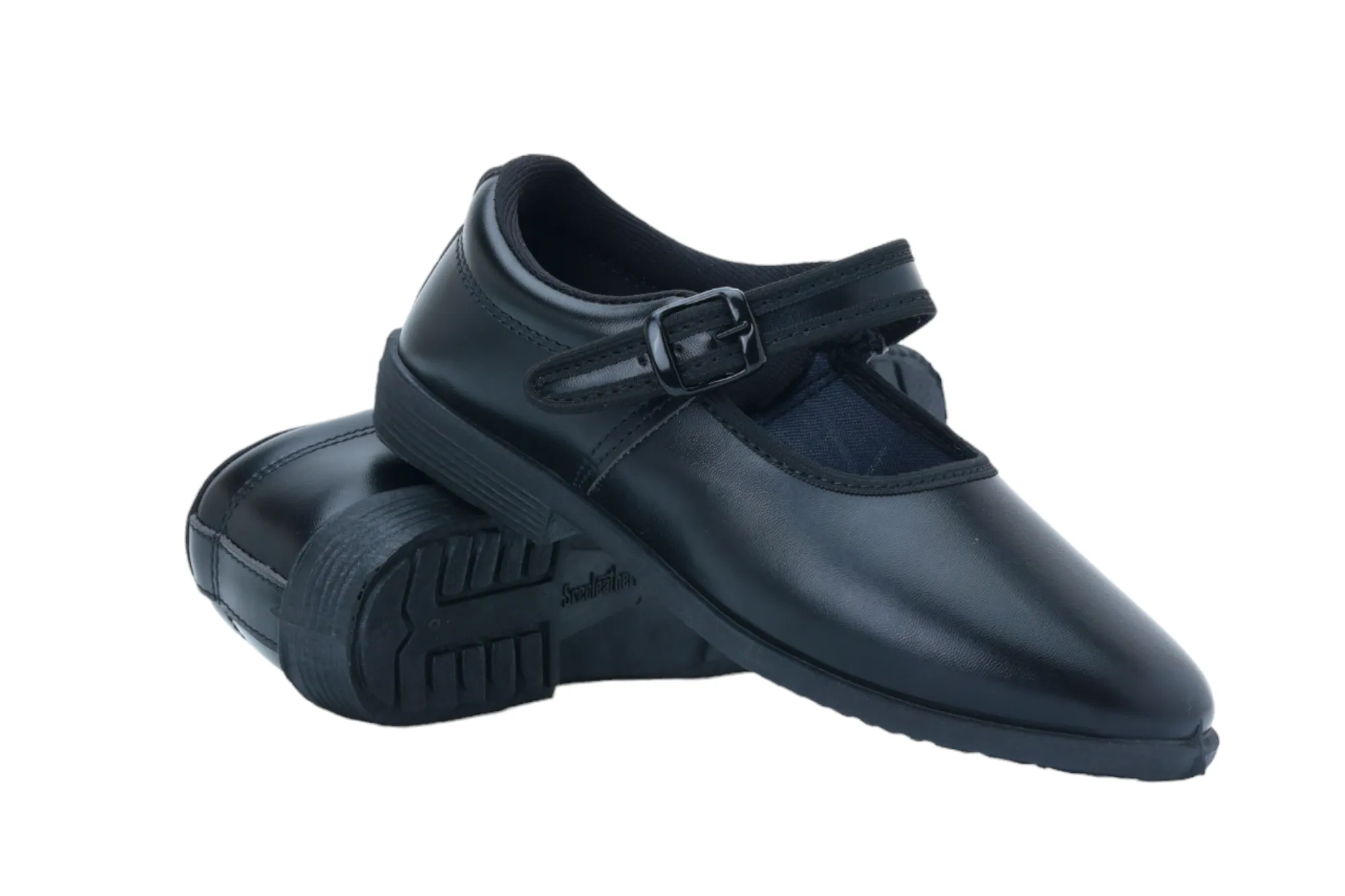 School Shoes Girls (Black 6-8 Yrs) 59908