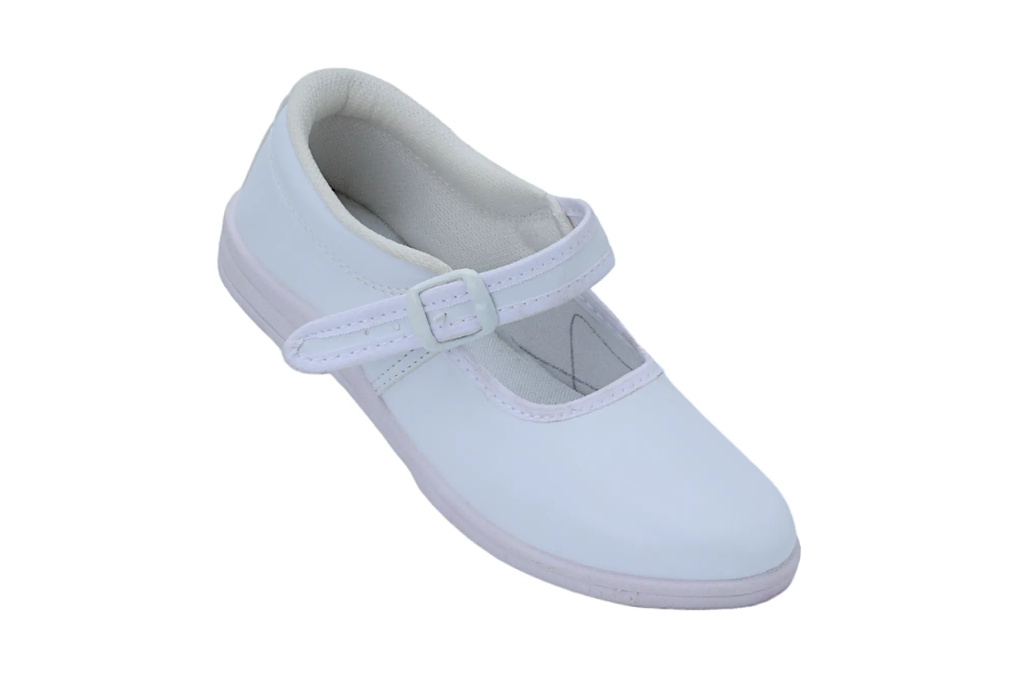 School Shoes Girls (White 3-5 Yrs) 59917