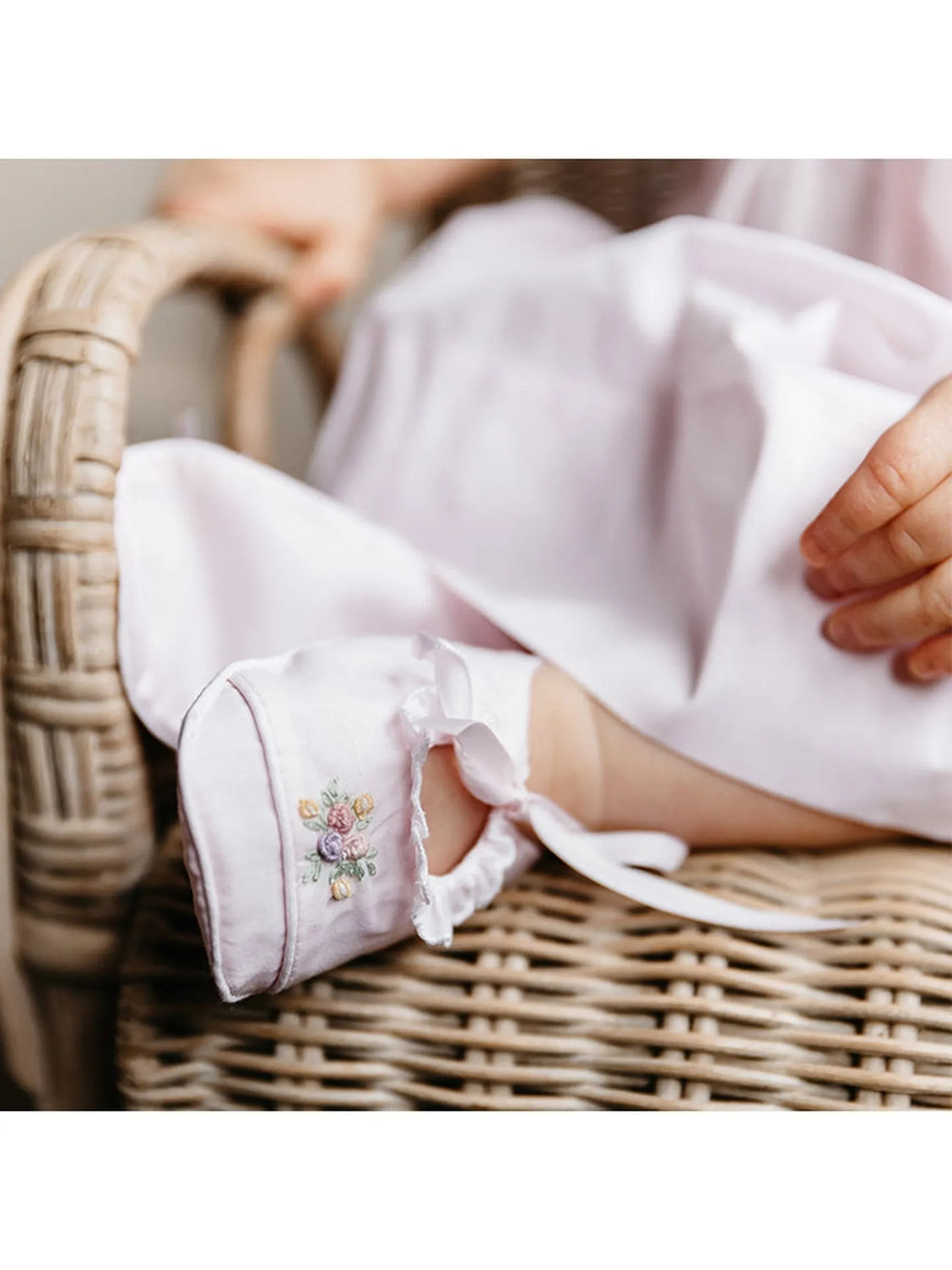 Secret Garden Newborn Booties
