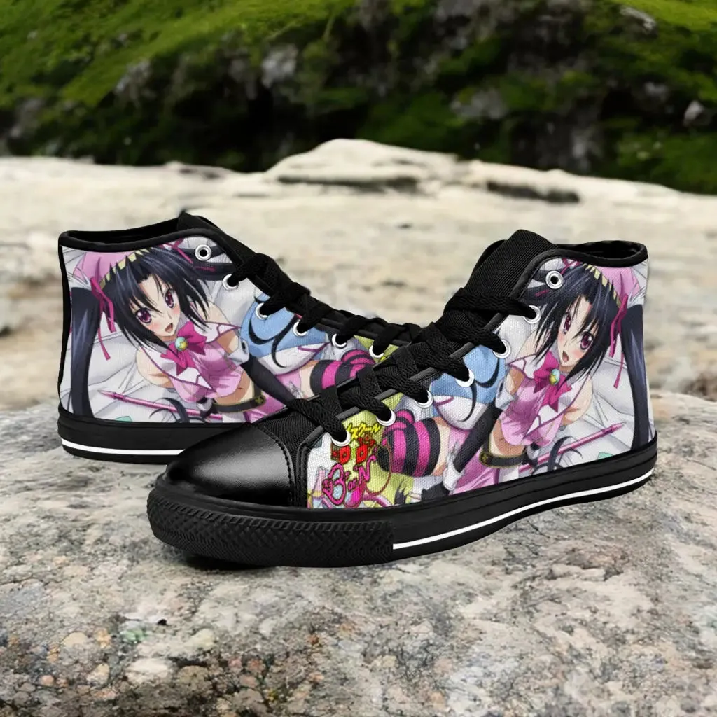 Serafall Leviathan High School DxD Shoes High Top Sneakers for Kids and Adults