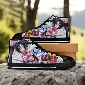 Serafall Leviathan High School DxD Shoes High Top Sneakers for Kids and Adults