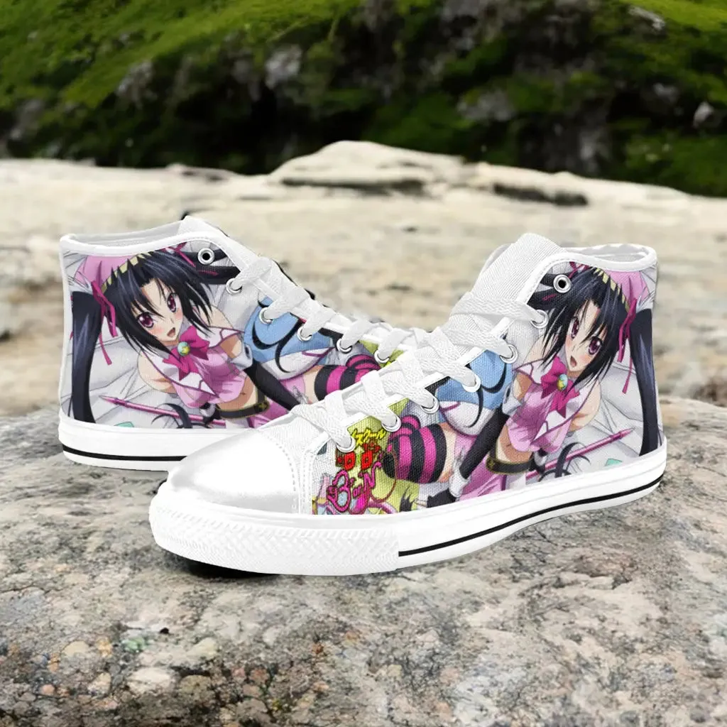 Serafall Leviathan High School DxD Shoes High Top Sneakers for Kids and Adults