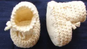 SHEEPSKIN BABY BOOTIES