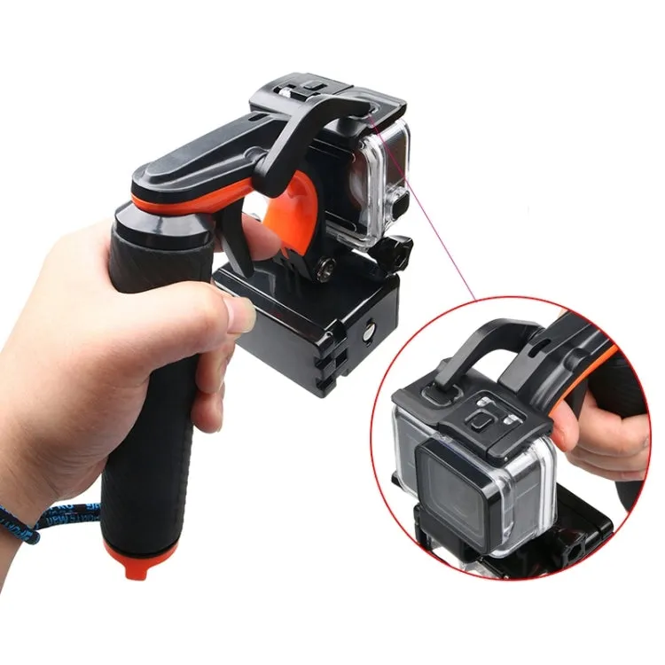 Shutter Trigger   Floating Hand Grip Diving Buoyancy Stick with Adjustable Anti-lost Strap & Screw & Wrench for GoPro HERO7 /6 Black /5 Black