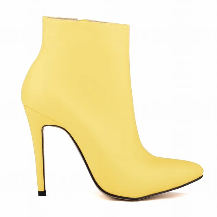 Slim High Heels Stylish Winter Ankle Boots
