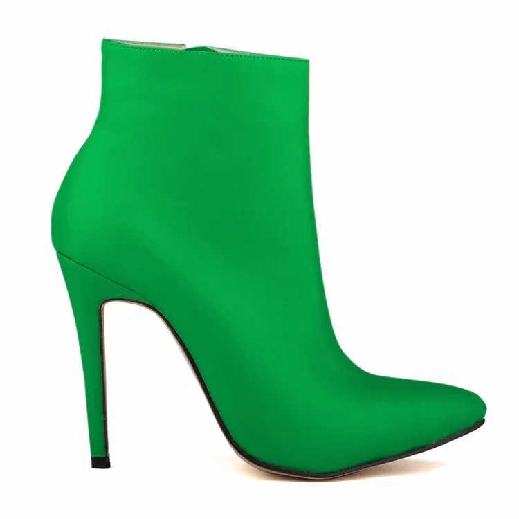 Slim High Heels Stylish Winter Ankle Boots