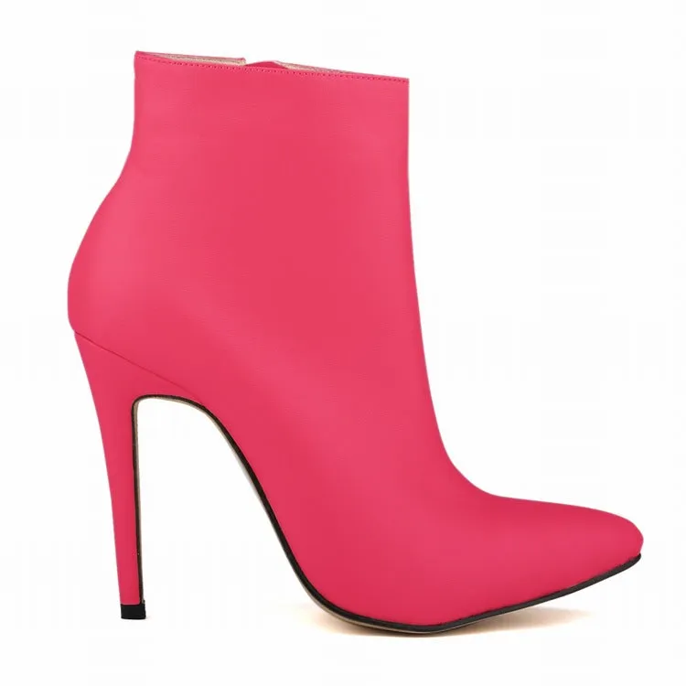 Slim High Heels Stylish Winter Ankle Boots