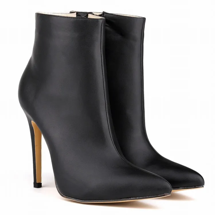 Slim High Heels Stylish Winter Ankle Boots
