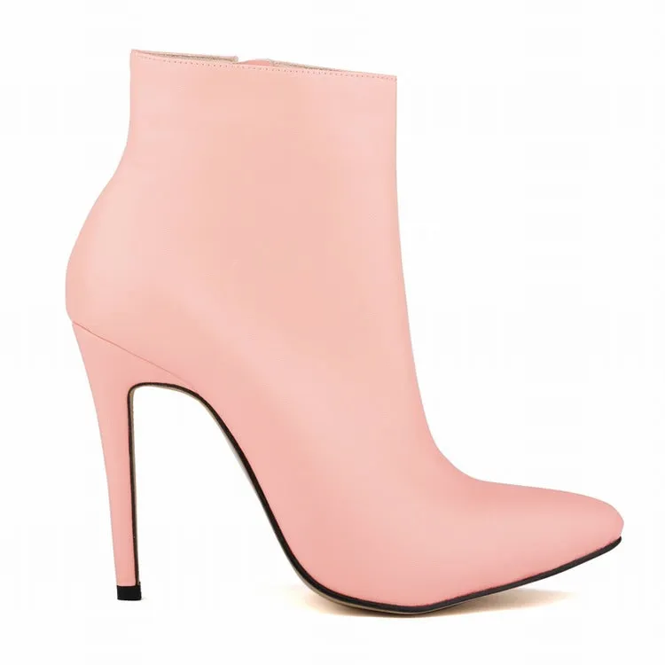 Slim High Heels Stylish Winter Ankle Boots