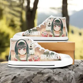 Spy x Family Anya Yor Shoes High Tops Sneakers for Kids and Adults