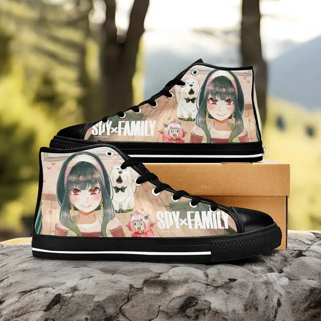 Spy x Family Anya Yor Shoes High Tops Sneakers for Kids and Adults