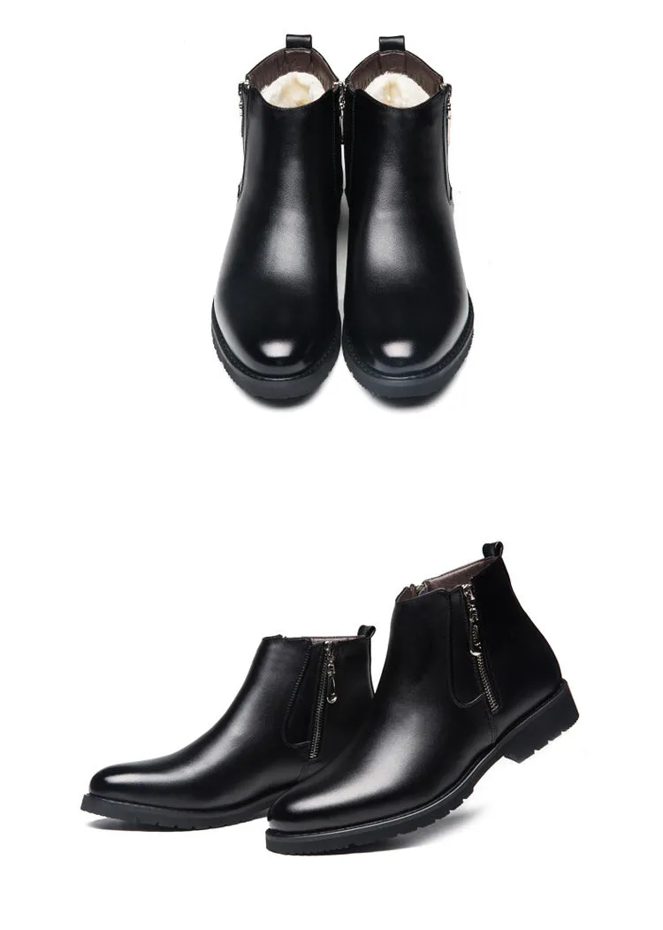 StrideHaven - Casual Rubber Sole Boots by The Nevermore