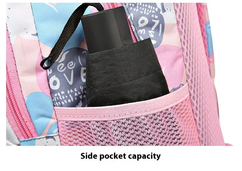 Student Schoolbag Children's Portable Burden Alleviation Large Capacity Backpack