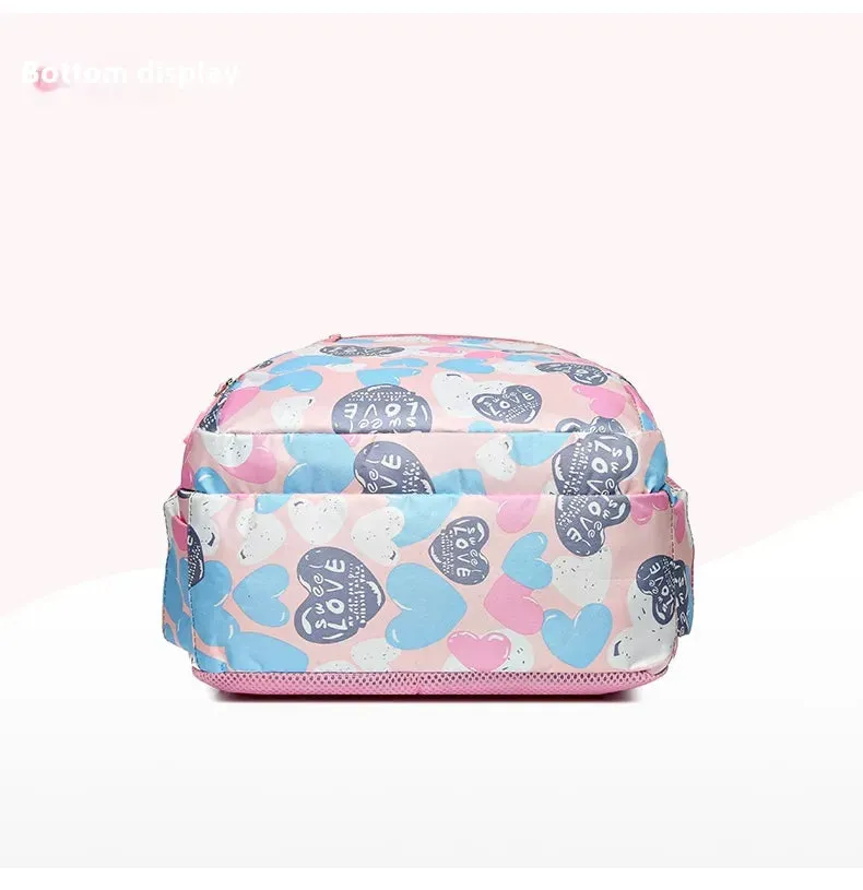 Student Schoolbag Children's Portable Burden Alleviation Large Capacity Backpack