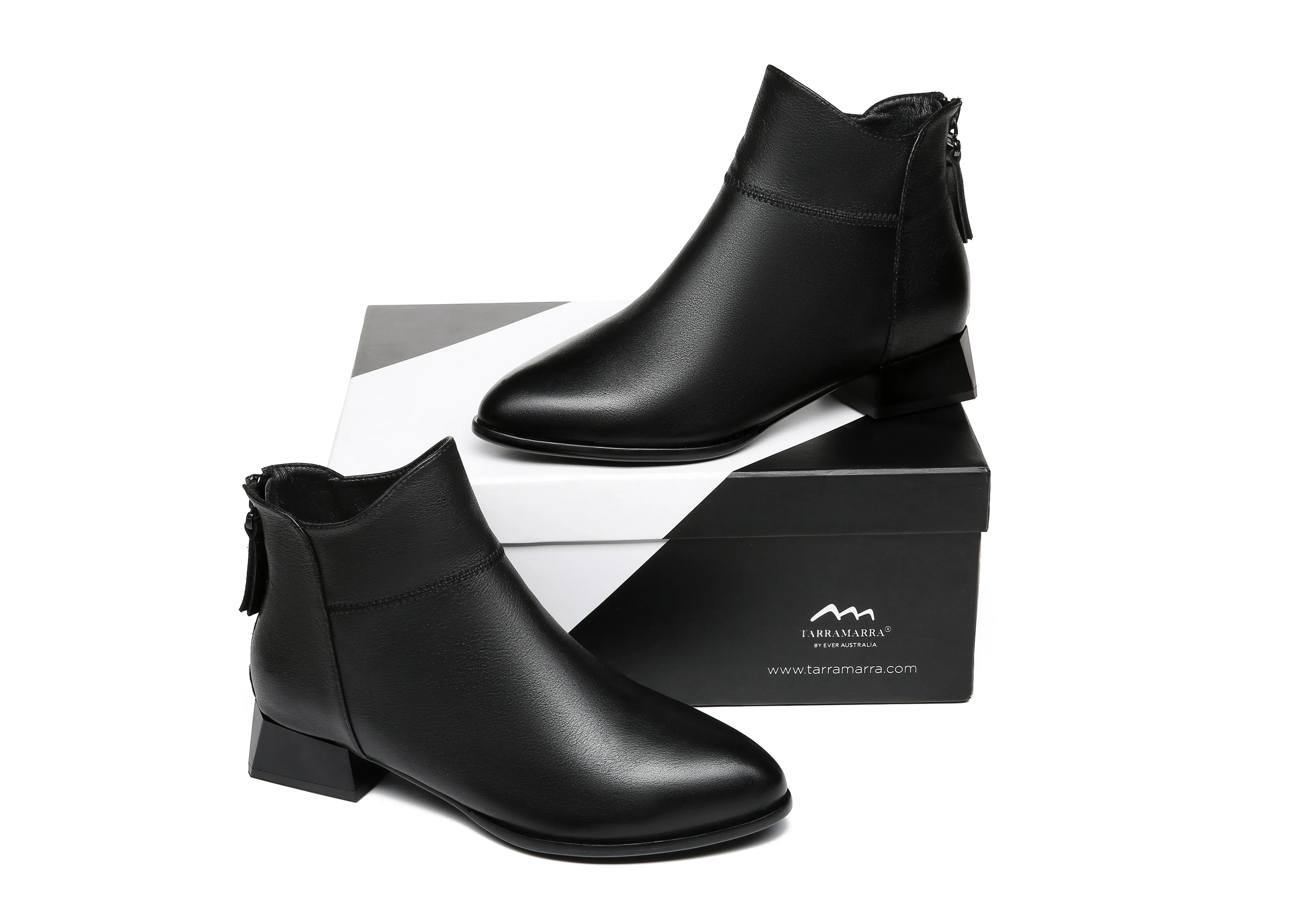 TARRAMARRA® Women Quella Ankle Leather Boots