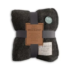 Together Time Family Mega Blanket – Black