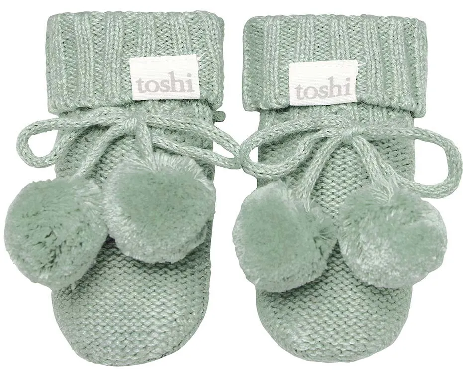 Toshi Organic Marley Booties - Jade