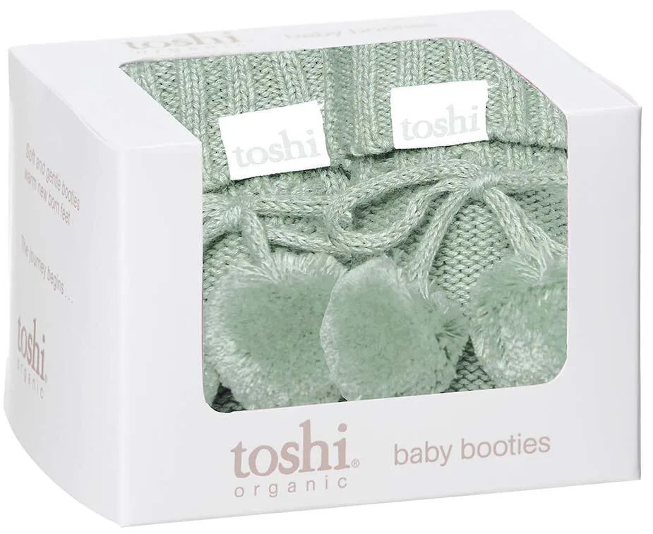 Toshi Organic Marley Booties - Jade