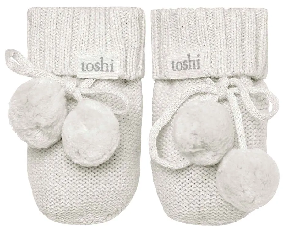 Toshi Organic Marley Booties - Pebble