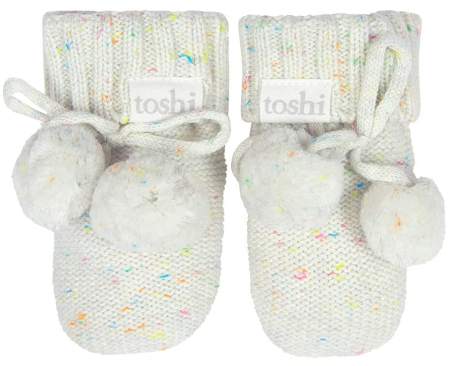 Toshi Organic Marley Booties - Snowflake