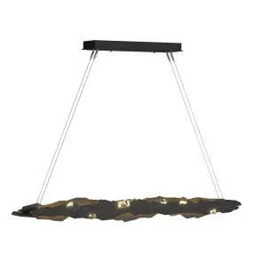 Trove LED Pendant Crystal LED in Oil Rubbed Bronze
