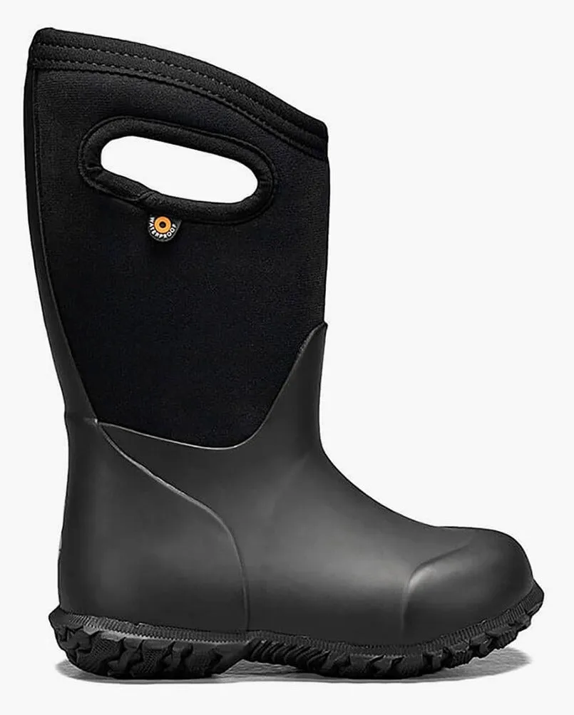 York Kids' Insulated Rain Boot Black